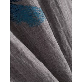 Dragonfly Print Crew Neck Blouse, Casual Short Sleeve Blouse For Spring & Summer, Women's Clothing